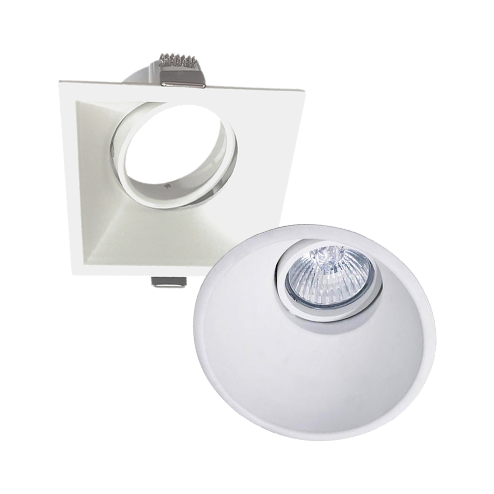 ALBIREO - Arillo para Spot-light Profundo GU10/MR16 (Sin Foco)
