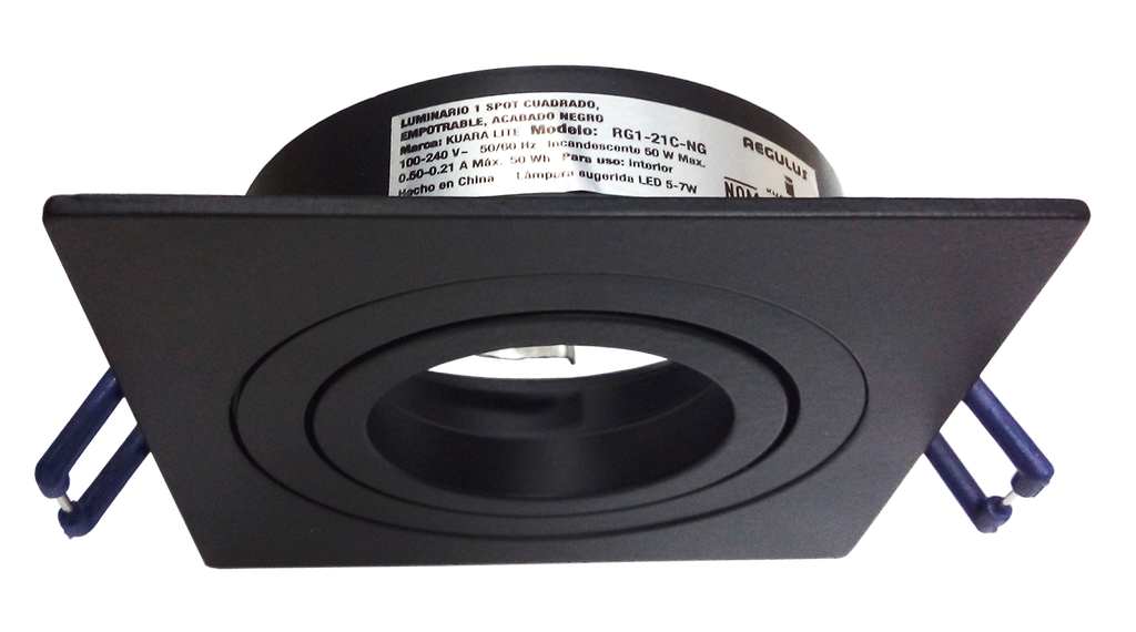 REGULUS - Arillo para Spot-light GU10/MR16 (Sin Foco)