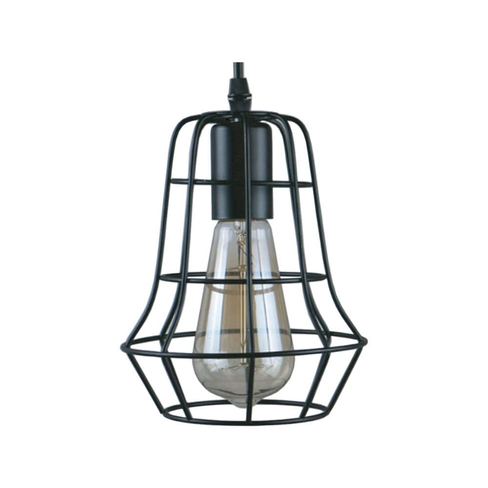 ADHIL - Luminario Colgante Decorativo E26 sin Foco