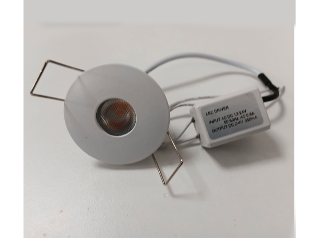 MEGREZ - Luminario Acento para Baño LED Integrado, 12V