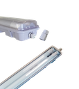 POLLUX - Luminario Lineal Industrial con Tubos LED T8