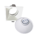 ALBIREO - Arillo para Spot-light Profundo GU10/MR16 (Sin Foco)
